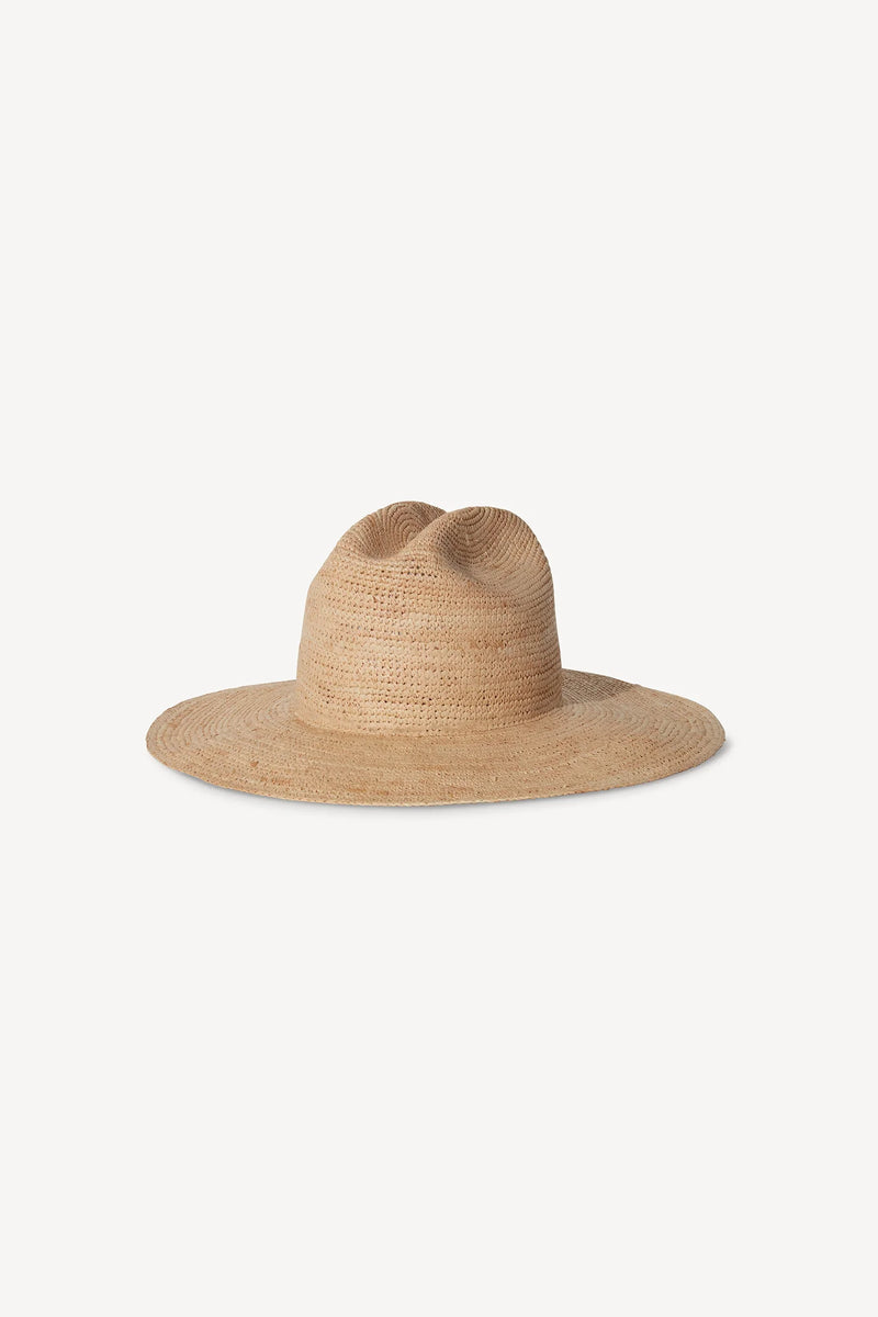 Chandler Raffia Hat - Natural