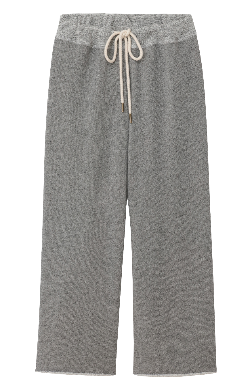 THE WIDE LEG CROPPED SWEATPANT