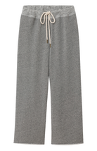 THE WIDE LEG CROPPED SWEATPANT
