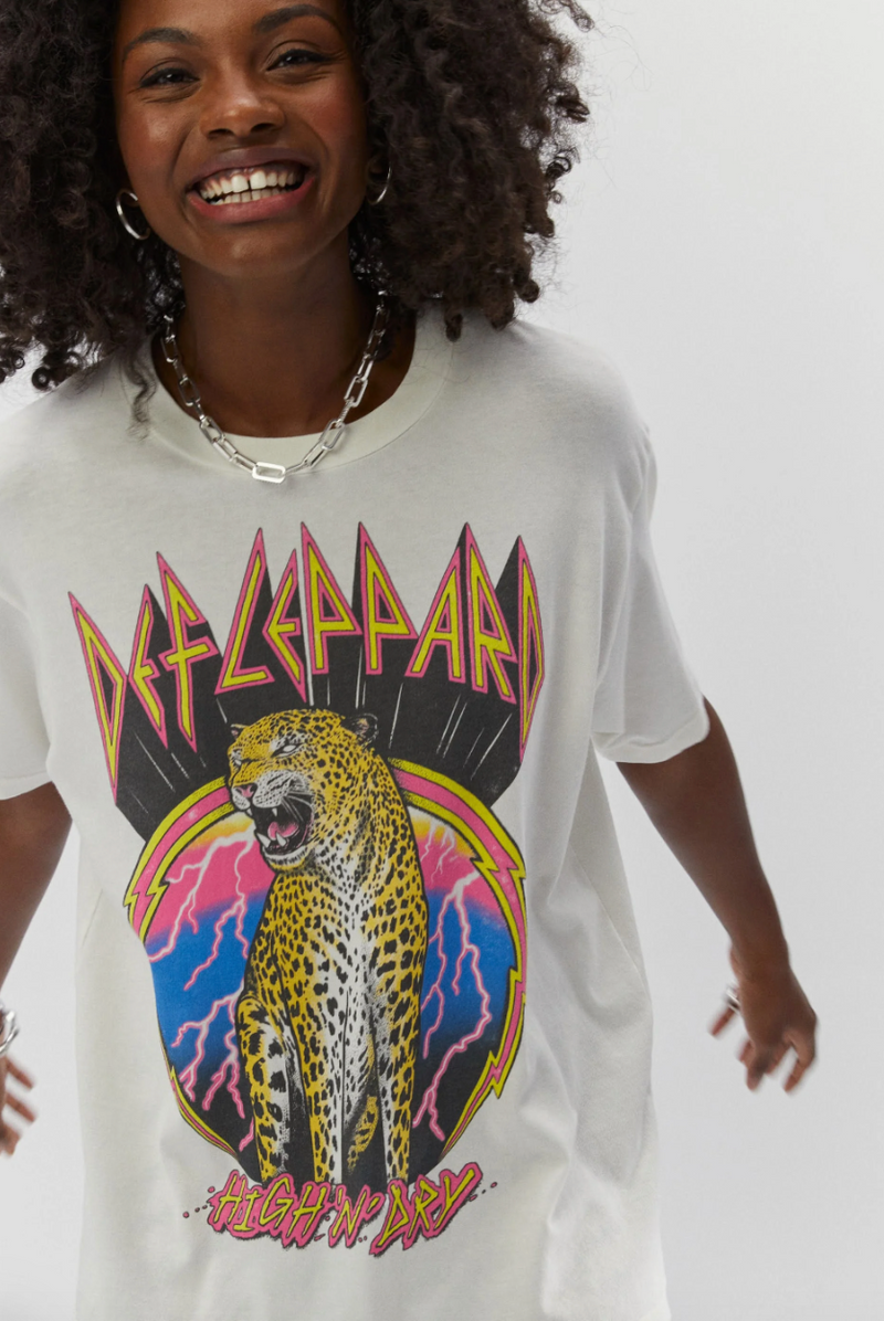 Def Leppard High N' Dry Weekend Tee