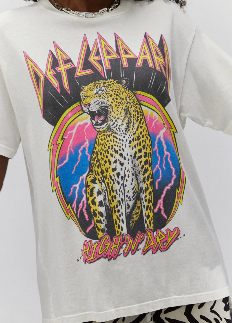 Def Leppard High N' Dry Weekend Tee