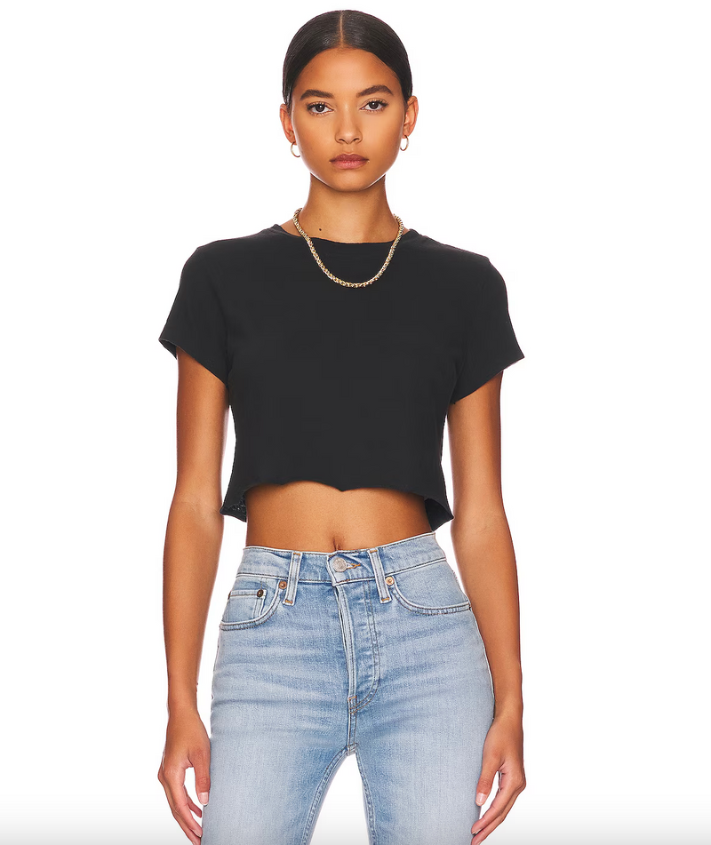 Cropped 60s Slim Tee
