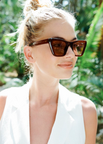 Daisy Sunglasses - Cola/Rose