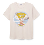 Green Day Dookie Merch Tee - Dirty White