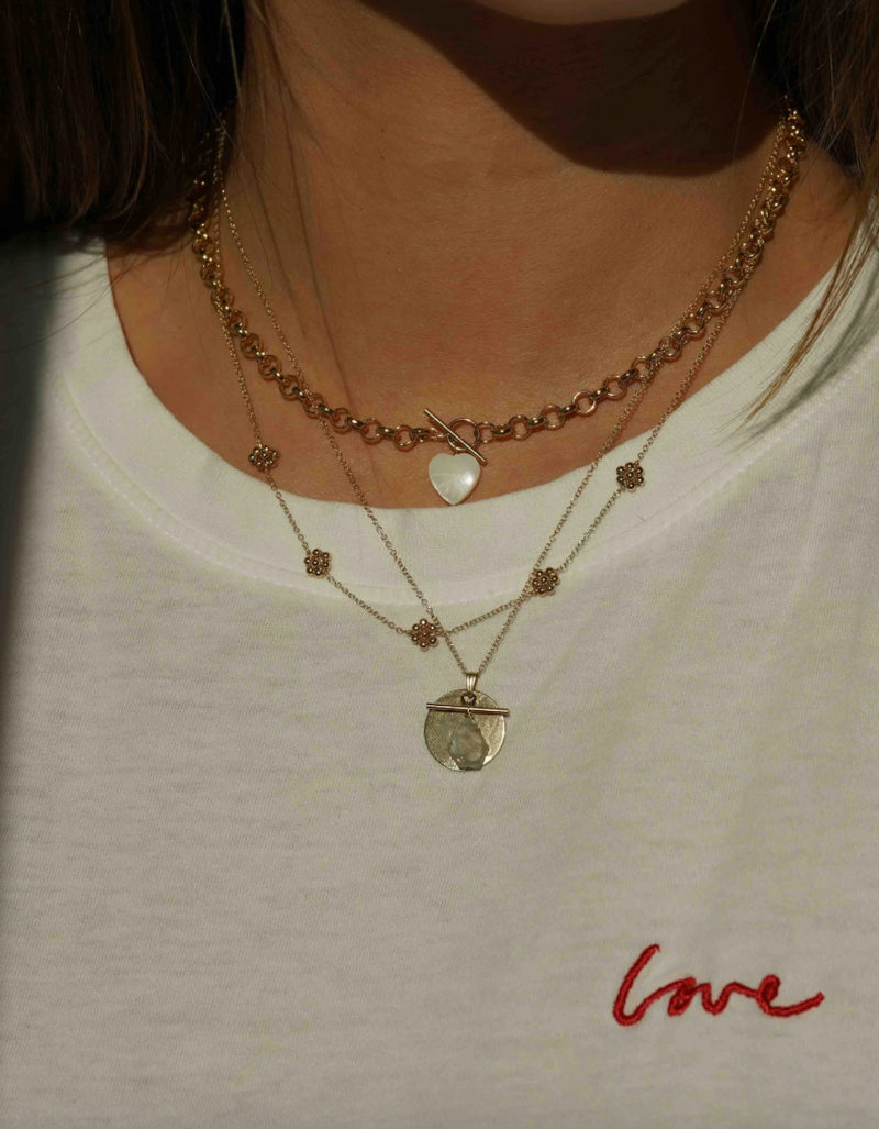 Florencia Necklace - gold