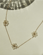 Flores Necklace- gold