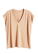 Le Mid Rise V Neck - Blush