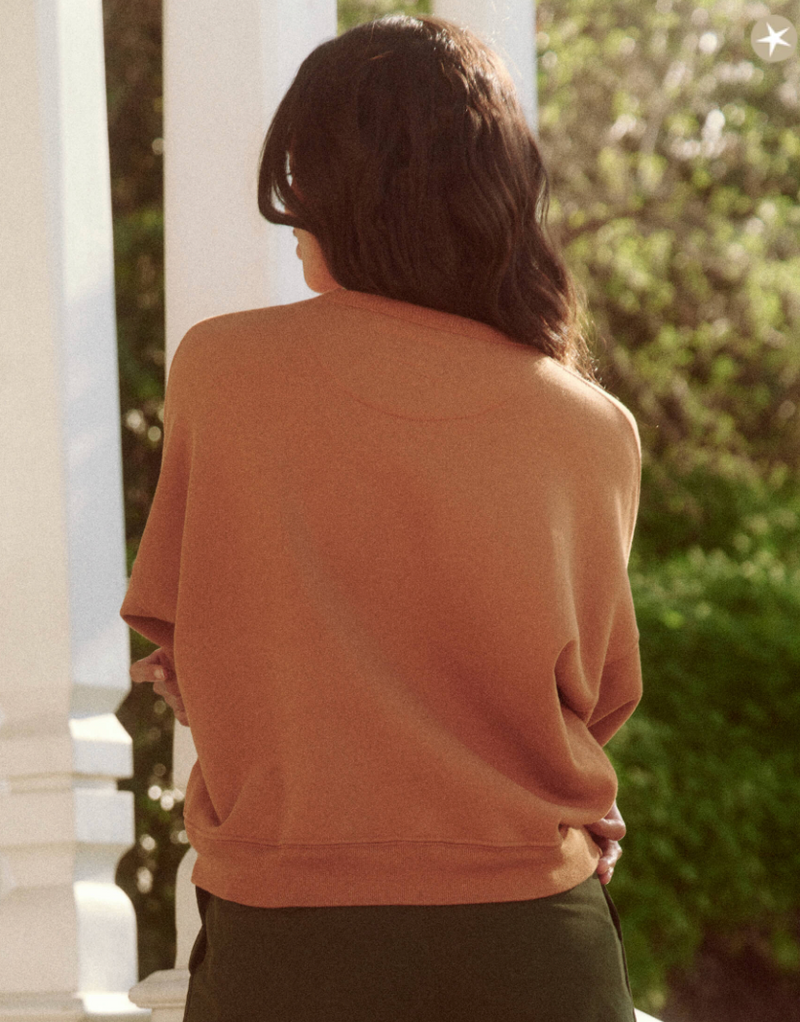 The Teammate Sweatshirt -Bright Maple