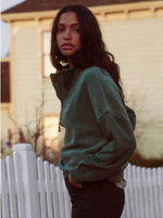 The Trail Pullover - Green Grove