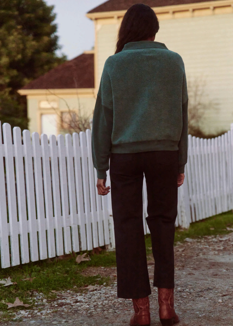 The Trail Pullover - Green Grove