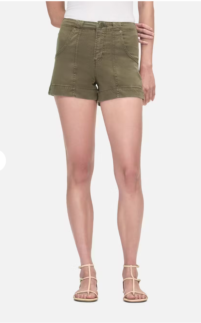 Clean Utility Short - Washed Winter Moss