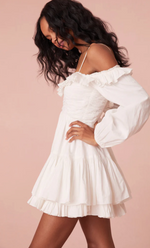 Zennia Mini Dress - white