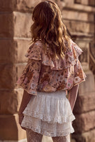 Stealing Beauty Short Sleeve Blouse