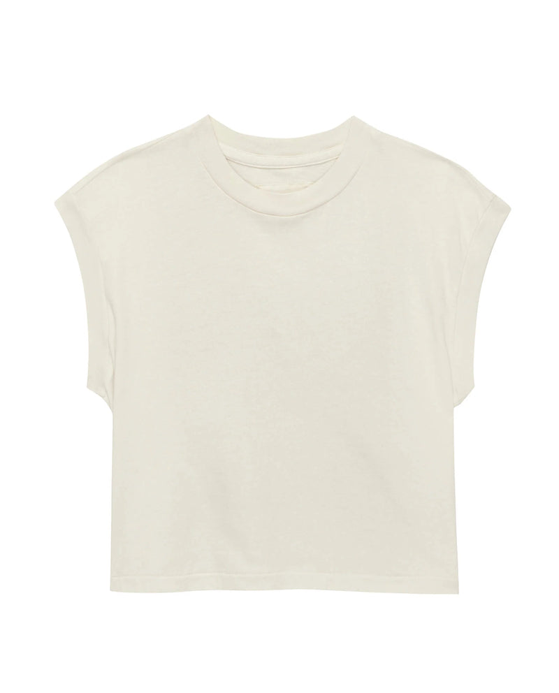 The Square Tee - Ivory