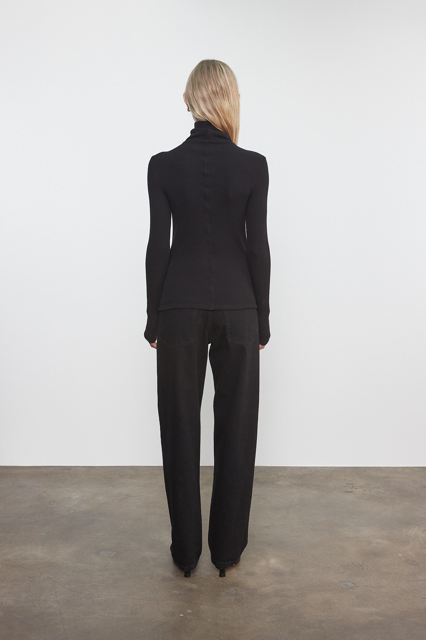 Sweater Knit Turtleneck