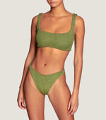 Xandra Bikini - Metallic Moss