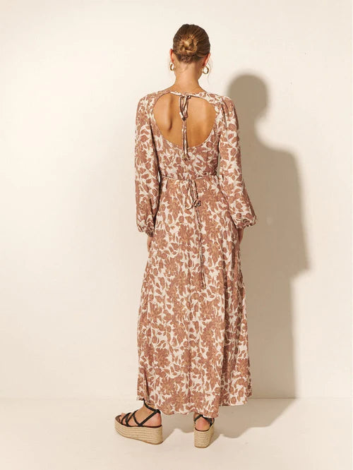 Milano Tie Back Maxi Dress