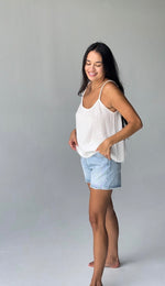Gauze Cami - Ivory