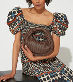 Santiago Mini Hobo Bag - Chocolate