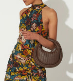 Santiago Mini Hobo Bag - Chocolate