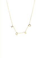 XOXO Garland Gold Filled Necklace