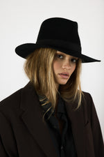 Luca Packable Wool Hat - Black