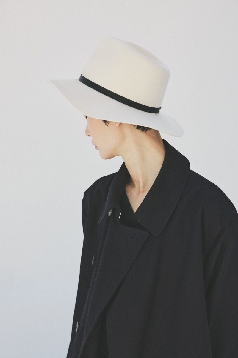 Luca Packable Wool Hat - Creme