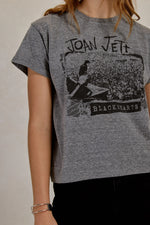 Joan Jett and the Blackhearts Solo Tee - Heather Grey