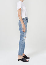 Mia Mid Rise Straight Jean - Rule