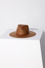 Sherman Packable Fedora - Brown
