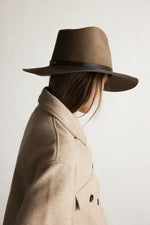 Olsen Packable Wool Hat - Taupe