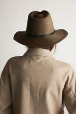 Olsen Packable Wool Hat - Taupe