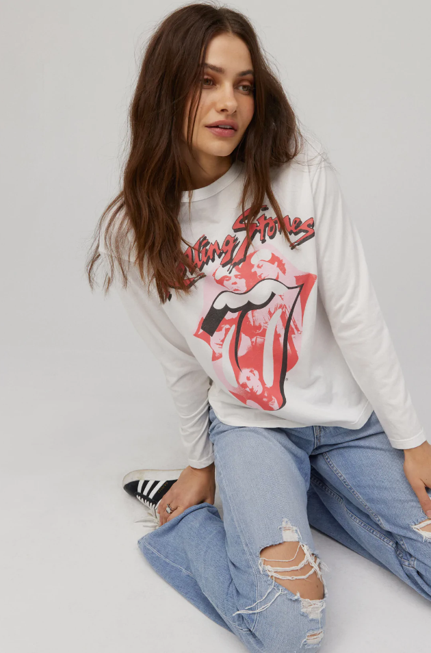Rolling stones long sleeve tee