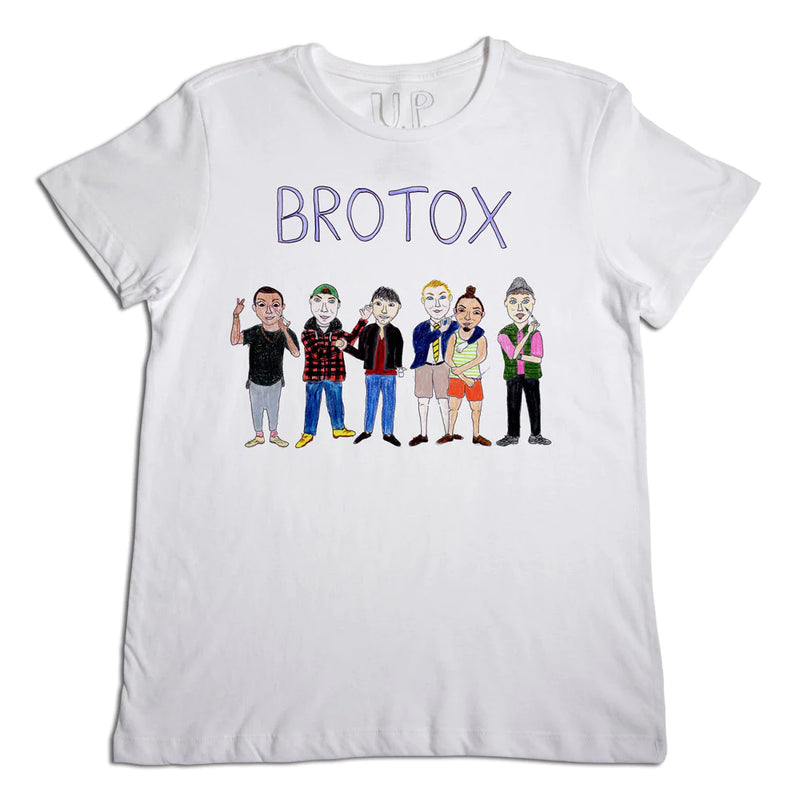 Brotox Unisex White T-Shirt
