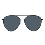 Charlie Sunglasses - Black/Smoke
