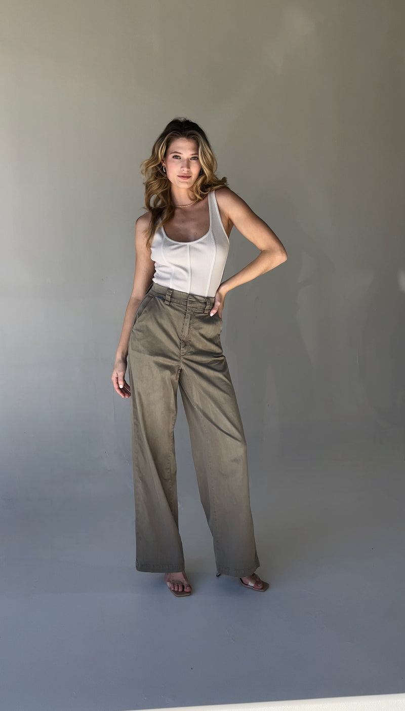 London Relaxed Pant - Chai