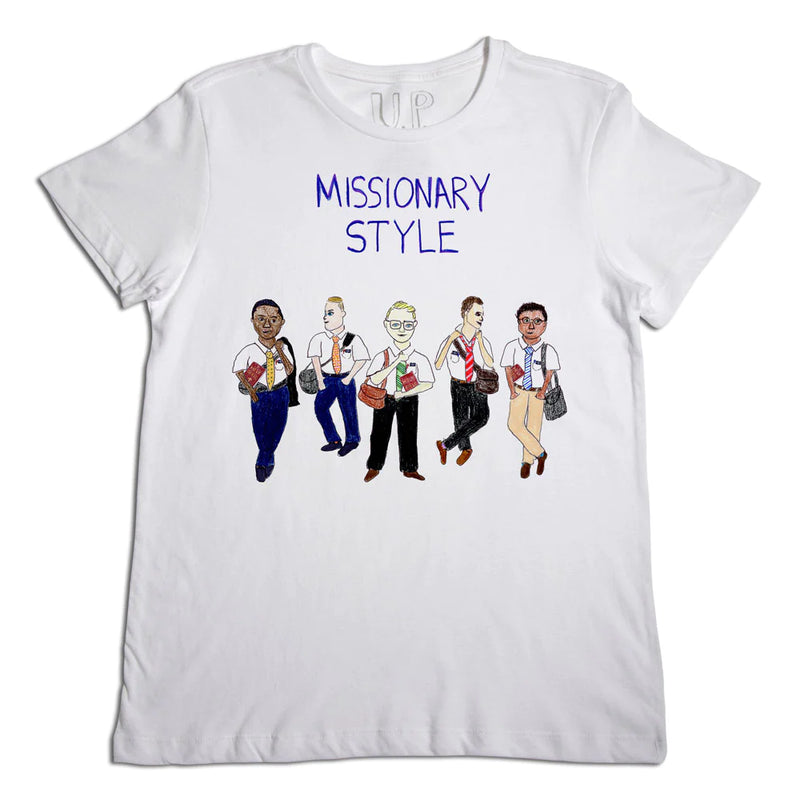 Missionary Style Unisex White T-Shirt